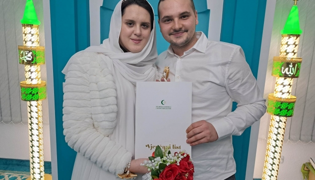 Šerijatsko vjenčanje: Selimović Džafer i Minela